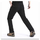 Men's Cotton Cargo Pants with Multiple Pockets