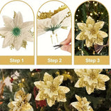 Artificial Christmas Tree with Ornaments