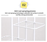 NNEOBA 3-Tier Iron Plant Stand for Indoor and Outdoor Use