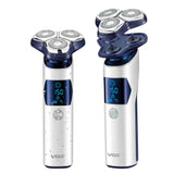 NNEOBA 3-Blade Floating Metal Shaver with LED Display