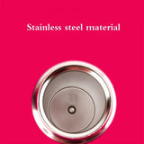 NNEOBA 500ml Vacuum Flask Rose Red