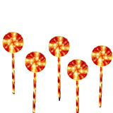 5PCS Solar Lollipop Garden Lights
