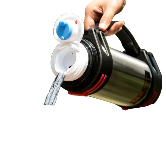 NNEOBA 1.6L Stainless Steel Thermos Bottle Silver