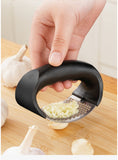 NNEOBA Garlic Press Crusher – Effortless Garlic Mincer