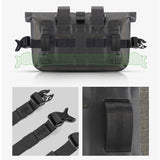 NNEOBA 5–6L Waterproof Handlebar Bike Bag Front Frame Trun Grey