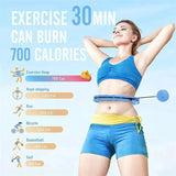 NNEOBA Weighted Fitness Hoop – Adjustable Smart Exercise Hoop for Adults (2-in-1 Detachable Design)
