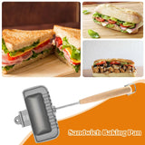 NNEOBA Hot Dog Double-Sided Sandwich Baking Pan
