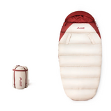 NNEOBA 3-4 Season Wearable Sleeping Bag Lightweight Waterproof White