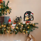 Cute Christmas Small Mouse Wall Sticker