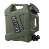 NNEOBA 12L Camping Water Container Portable Water Tank with Faucet Green