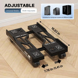 NNEOBA Adjustable CPU Stand with Rolling Wheels