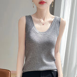 Women's Wool Knit Vest
