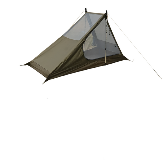 NNEOBA Airy 1 Mesh Tent Backpacking Shelter with Dual Doors Green