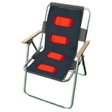 USB Rechargeable Heated Camping Chair Pad with 4 Heating Zones