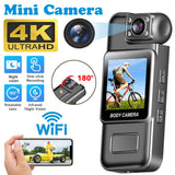 NNEOBA WiFi Mini Body Camera Black
