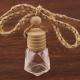 NNEOBA 10PCS Hanging Glass Perfume Bottle Car Scent Diffuser–8ml
