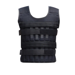 NNEOBA Adjustable Weighted Vest (Plates Not Included) Black