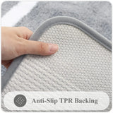 NNEOBA Luxurious Comfort: Olanly Absorbent Bath Mat for Stylish and Cozy Home Decor