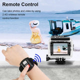 NNEOBA 4K Sports Action Camera 30M Waterproof Black