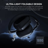 NNEOBA Wireless Gaming Headset 2.4GHz & Bluetooth 5.4 with Mic