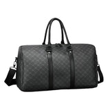 NNEOBA Mens Travel Bag Large PU Business Luggage