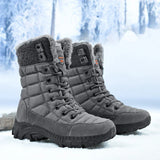 NNEOBA Men's High Top Snow Boots