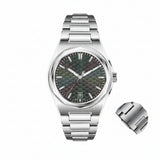 37mm Automatic Mechanical Men's Watch with Sapphire Crystal & 10ATM Water Resistance
