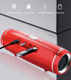 NNEOBA Bluetooth Speaker Mini Subwoofer Red