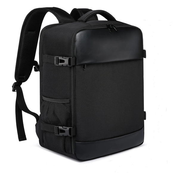 NNEOBA Laptop Backpack with Air Cushion Straps Black