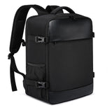 NNEOBA Laptop Backpack with Air Cushion Straps Black