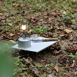 NNEOBA Ultralight Mini Outdoor Folding Table - Aluminum Alloy Camping Table