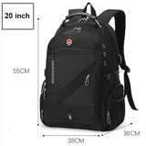 NNEOBA 20-Inch Laptop Backpack Black
