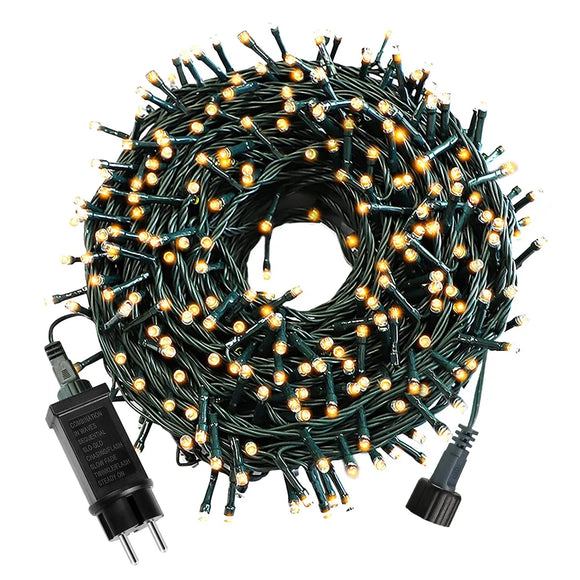 NNEOBA 100M 24V LED Fairy Garland String Lights | Waterproof, Ultra-Bright Star LEDs