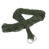 Portable Nylon Rope Hammock for Outdoor Use