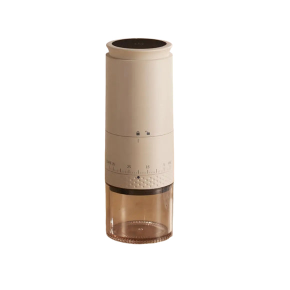 NNEOBA 1500mAh Portable Electric Coffee Grinder USB Rechargeable White