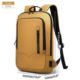 NNEOBA 15.6-Inch Thin Laptop Backpack Yellow