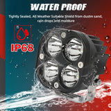 NNEOBA LED Spot Work Light - 12V/24V Fog Lights Driving