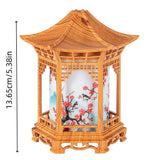 NNEOBA Pavilion Humidifier – Chinese Style Aroma Diffuser with Night Light