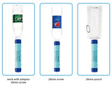 NNETM Filterwell 6L Gravity Water Filter Straw for Travel and Emergency