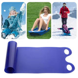 NNEOBA Snow Sled – Portable Roll-Up Snowboard Sled