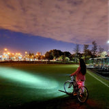 NNEOBA 4800 Lumen USB Bike Light Set Black