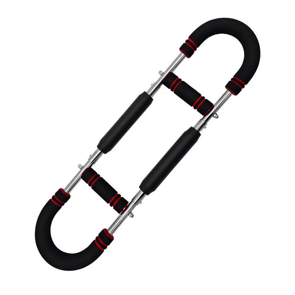 NNEOBA Adjustable U-Shaped Arm Exerciser Red