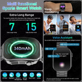 NNEOBA 2.2-inch Curved Screen Smartwatch BT Call
