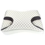 NNEOBA Odorless Contour Memory Foam Pillow Medical-Grade Support White