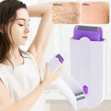 NNEOBA Painless Hair Removal Kit Women Electric Shaver White