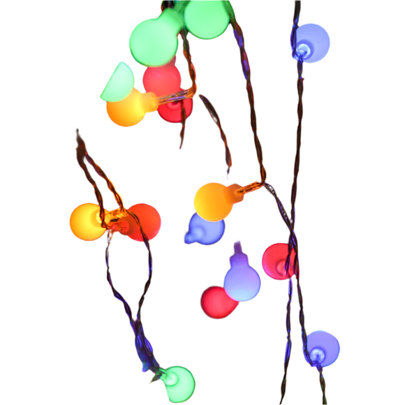 NNEOBA 12m Ball LED String Lights - USB/Battery Powered Garland Lights