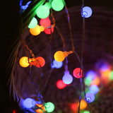 NNEOBA 12m Ball LED String Lights - USB/Battery Powered Garland Lights