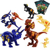 NNEOBA 30 Set Children's DIY Assembled Dinosaur Toy
