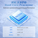 NNEOBA Retro Handheld Game Console 3.5 IPS Screen