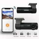 NNEOBA Smart WiFi Dash Cam 1080P HD Night Vision Car DVR Black